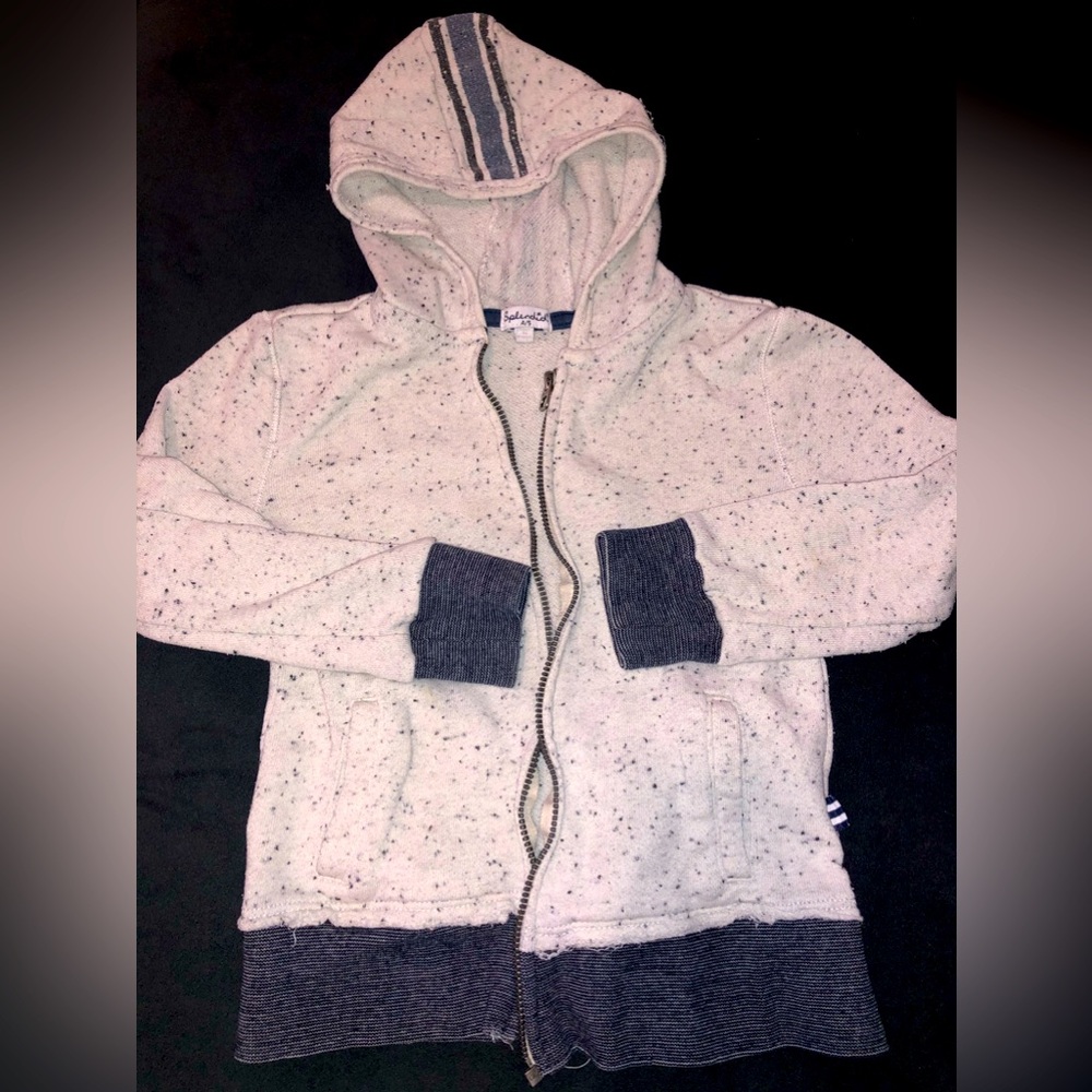 Boys’ SPLENDID zip up sweatshirt 4/5T